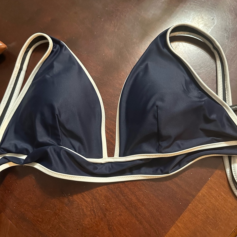 JCrew bikini top optional pads.